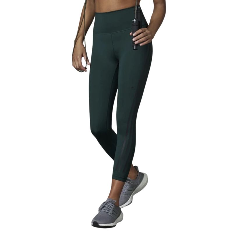 Calça Legging Adidas Hyperglam Shine Full-Length 11 Feminina - Verde -  Bayard Esportes