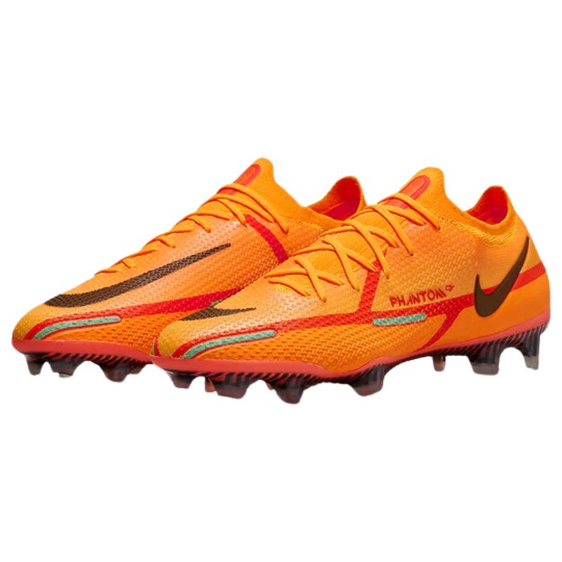 Shops nike chuteira laranja