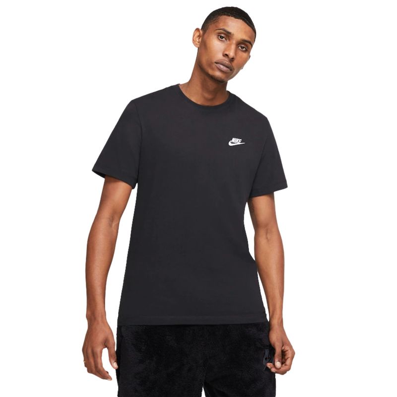 Camiseta-Nike-Club-Sportswear-Masculina---Preto