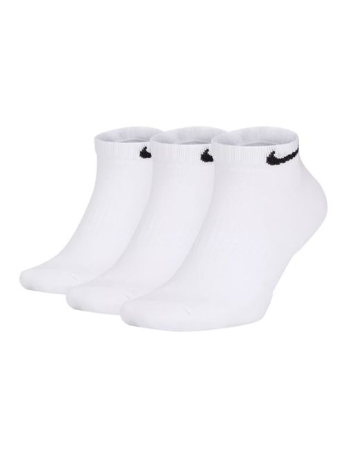 Kit Meia Nike Everyday Cushion Low 3 Pares Unissex - Branca