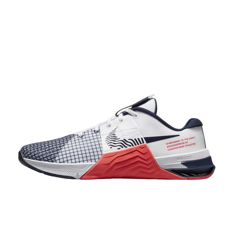 Tenis Nike Metcon 8 Masculino - Cinza/Vermelho