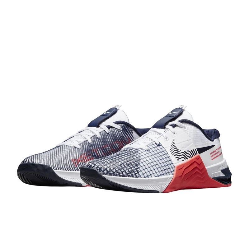 Tenis Nike Metcon 8 Masculino - Cinza/Vermelho