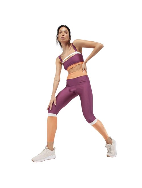 Calça Legging Lauf Titanium Feminina - Roxo