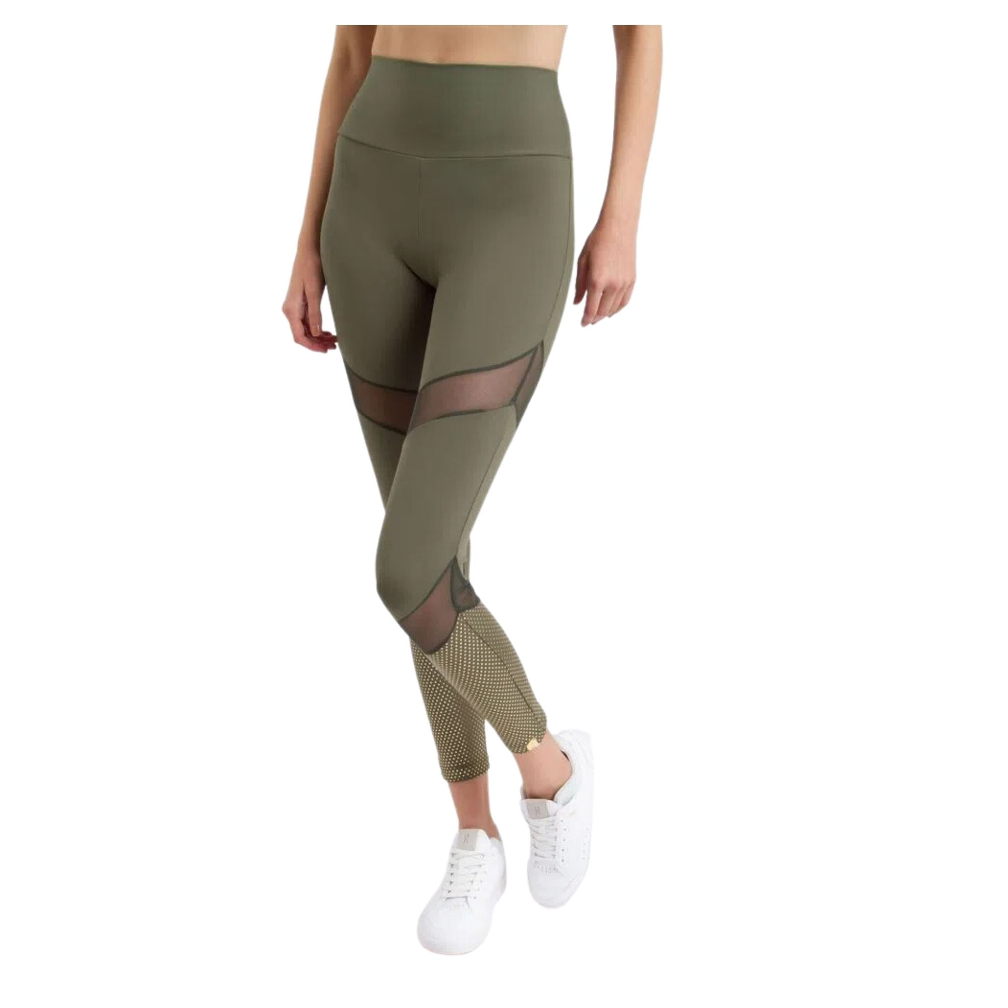 Calça Legging Lauf Poá Lolitta Feminina - Verde