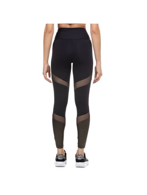 Calça Legging Lauf Poá Lolitta Feminina - Preta