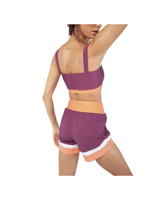 Shorts Lauf Titanium Feminino - Roxo