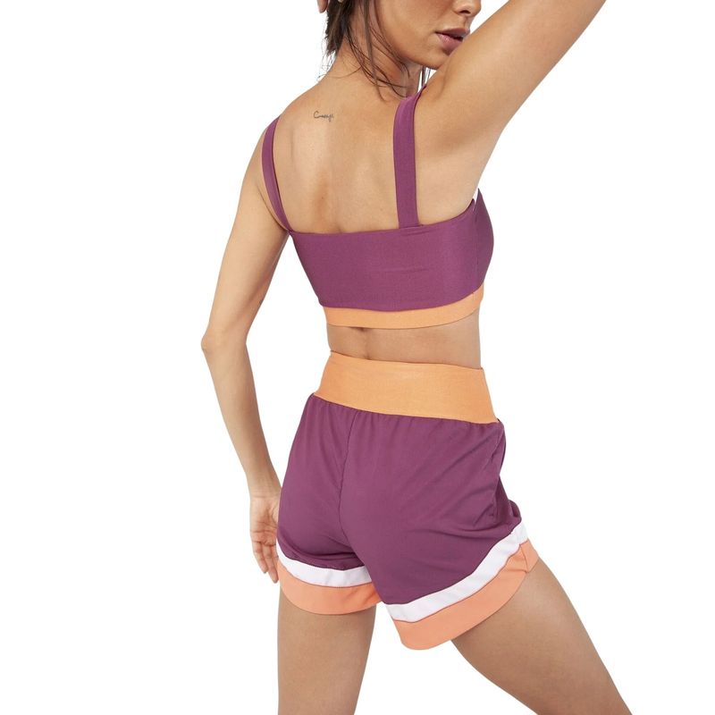 Shorts Lauf Titanium Feminina - Roxo