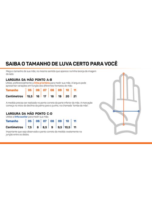 Luva Futsal Poker Training Focus Unissex - Vermelha/Preta