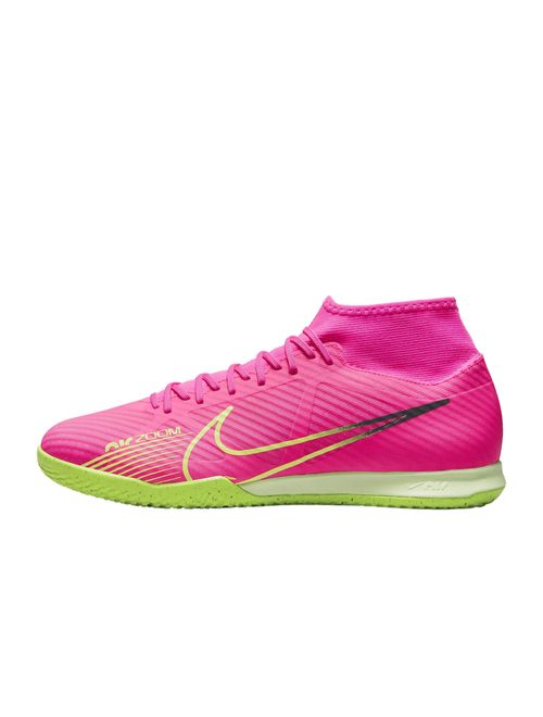 Chuteira Futsal Nike Zoom Superfly 9 Academy Ic Masculina - Pink/Verde