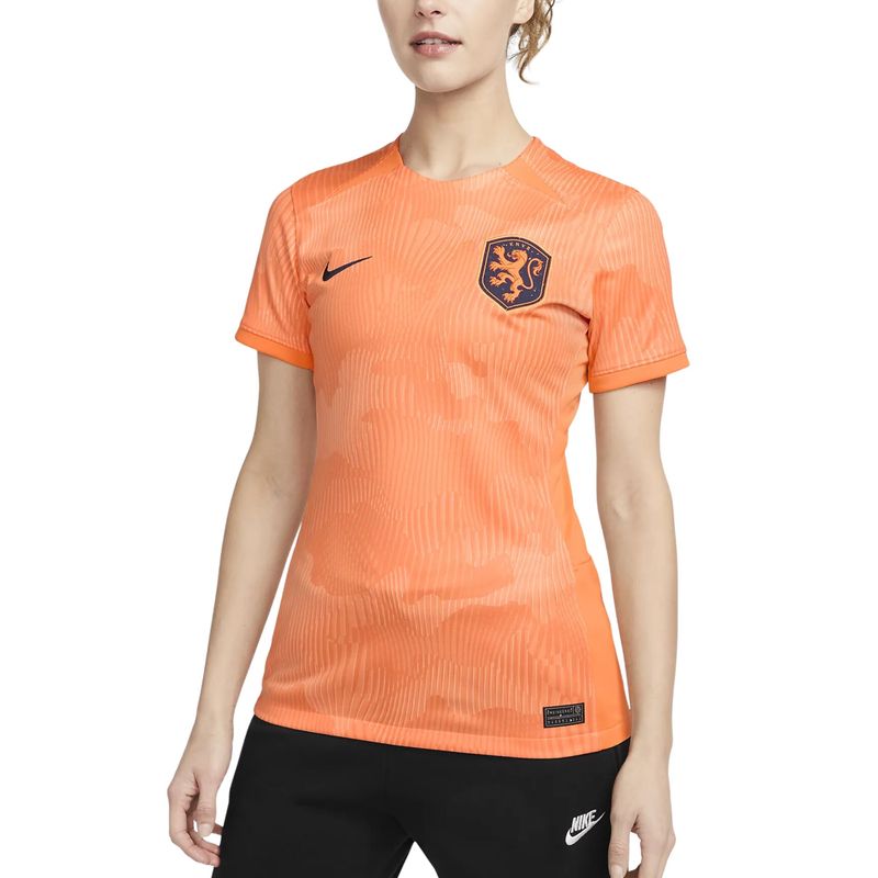 Camisa-Holanda-KNVB-2023-Nike-Stadium-Home-Feminina---Laranja