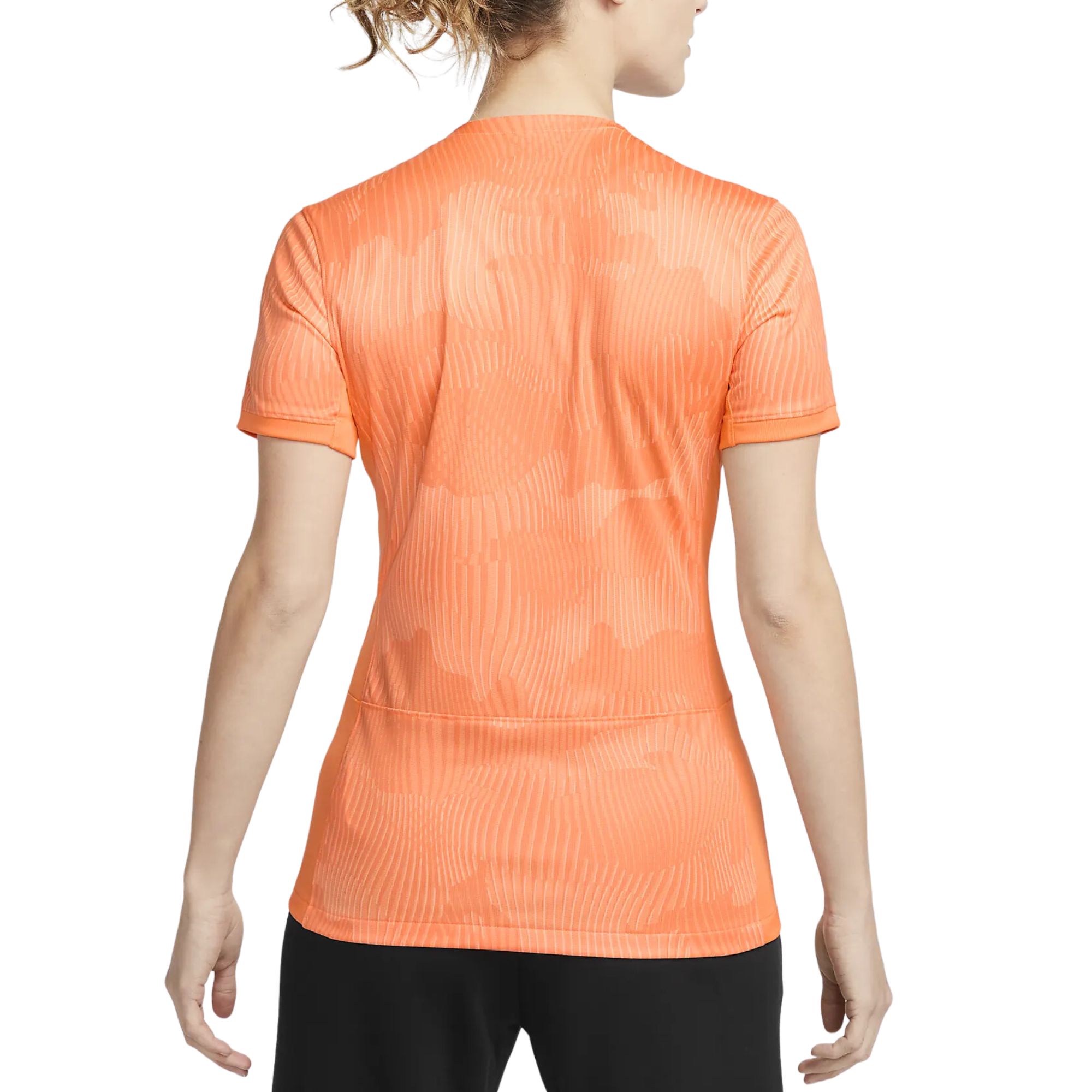 Camisa Holanda KNVB 2023 Nike Stadium Home Feminina - Laranja