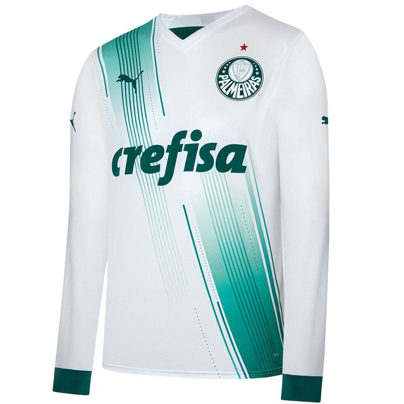Camisa-Palmeiras-Manga-Longa-Puma-Away-Torcedor-Masculina---Branca-Verde