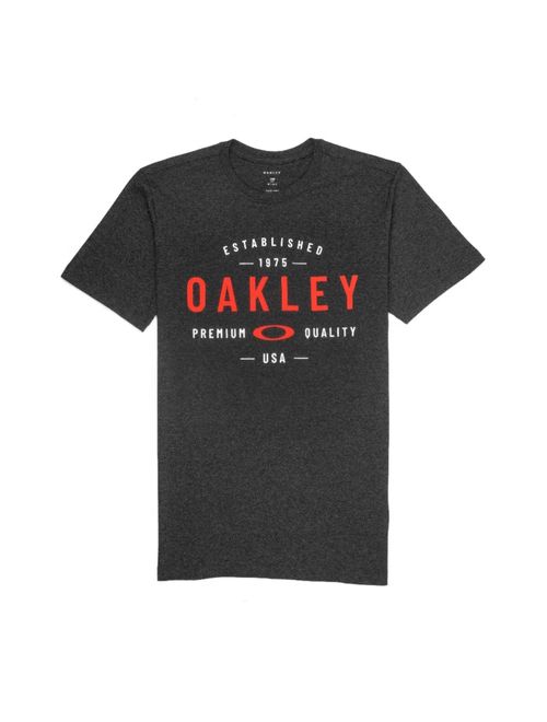 Camiseta Oakley Premium Quality Masculina - Preta Mescla