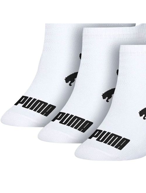Kit Meias Sapatilha Puma Invisível 3 Pares Masculina - Branca