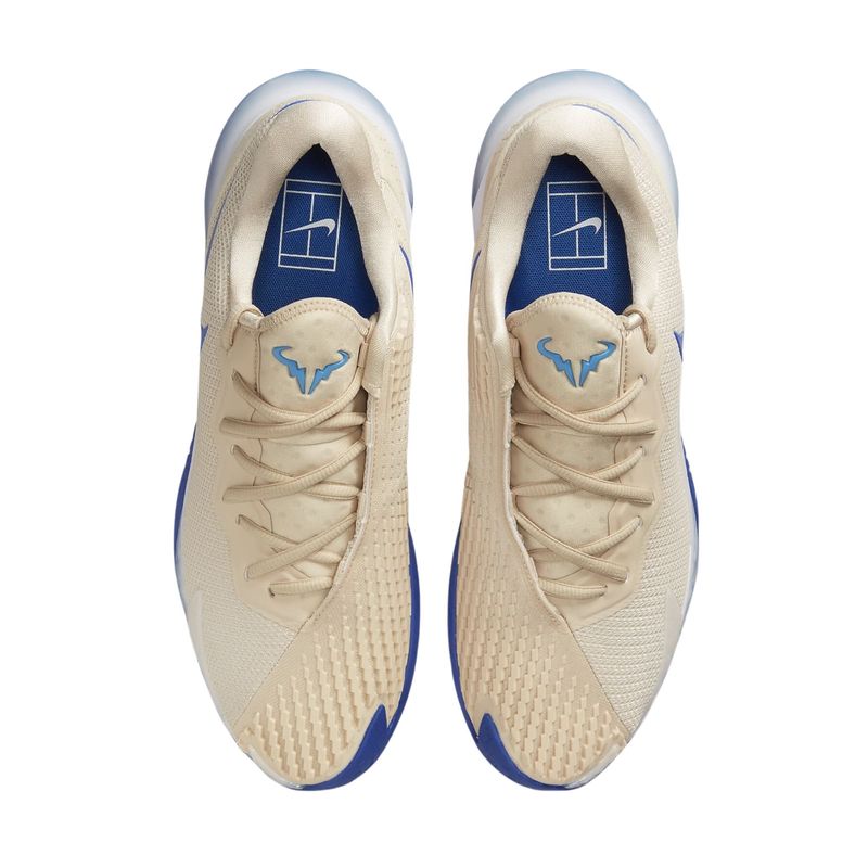 Tenis-Nike-Court-Zoom-Vapor-Cage-4-Rafa-Masculino---Bege-Azul