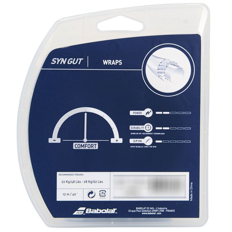 CORDA-BABOLAT-SYNTHETIC-GUT-UNISSEX---BRANCA