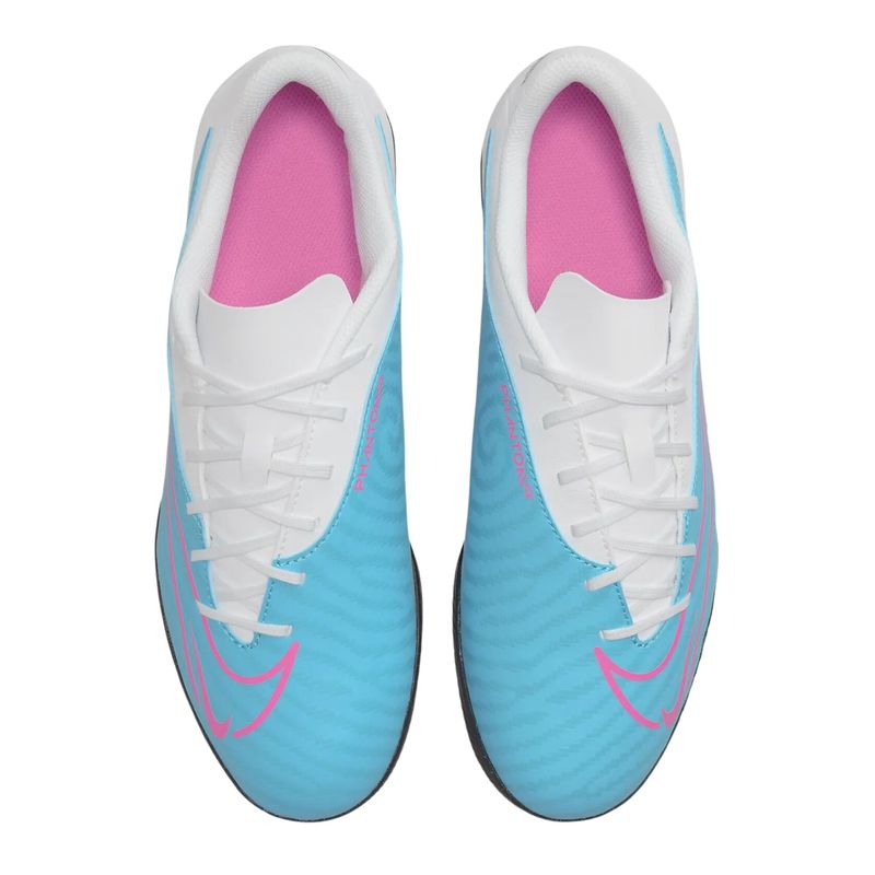 Chuteira Futsal Nike Phantom Gx Club Ic Masculina - Azul/Branca