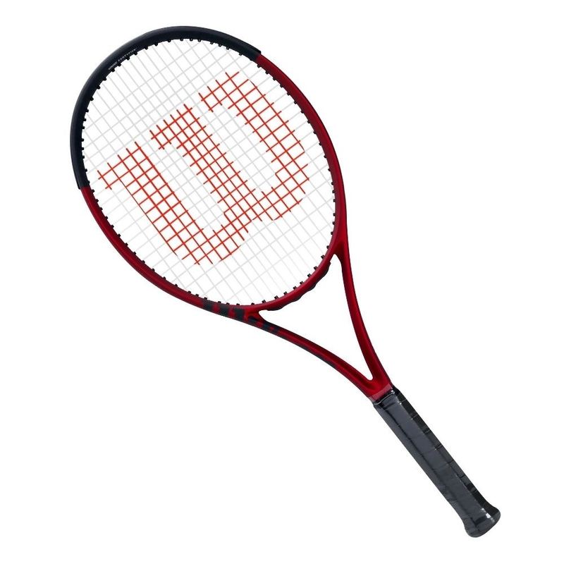 Raquete-De-Tenis-Wilson-Clash-100L-V2-Unissex---Vermelha-Preta