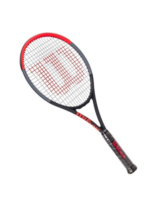 Raquete De Tênis Wilson Clash 100 Unissex - Preta/Cinza