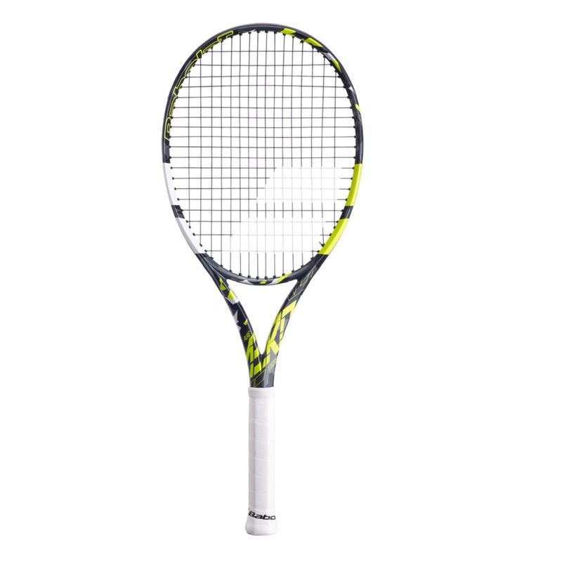 Raquete-De-Tenis-Babolat--Pure-Aero-Team-Unissex---Preto-Amarelo