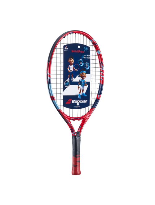 Raquete De Tênis Babolat Ballfighter 19 Infantil - Vermelho/Azul