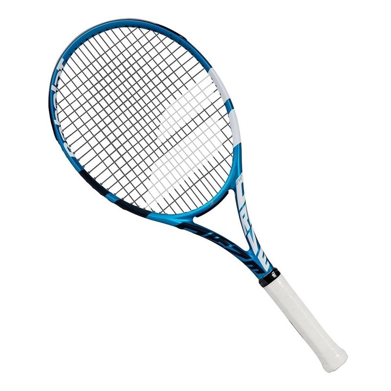 Raquete-De-Tenis-Babolat-Evo-Drive-Unissex---Azul-Branca