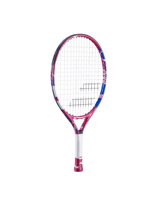 Raquete De Tênis Babolat B Fly 19 Infantil - Rosa/Azul