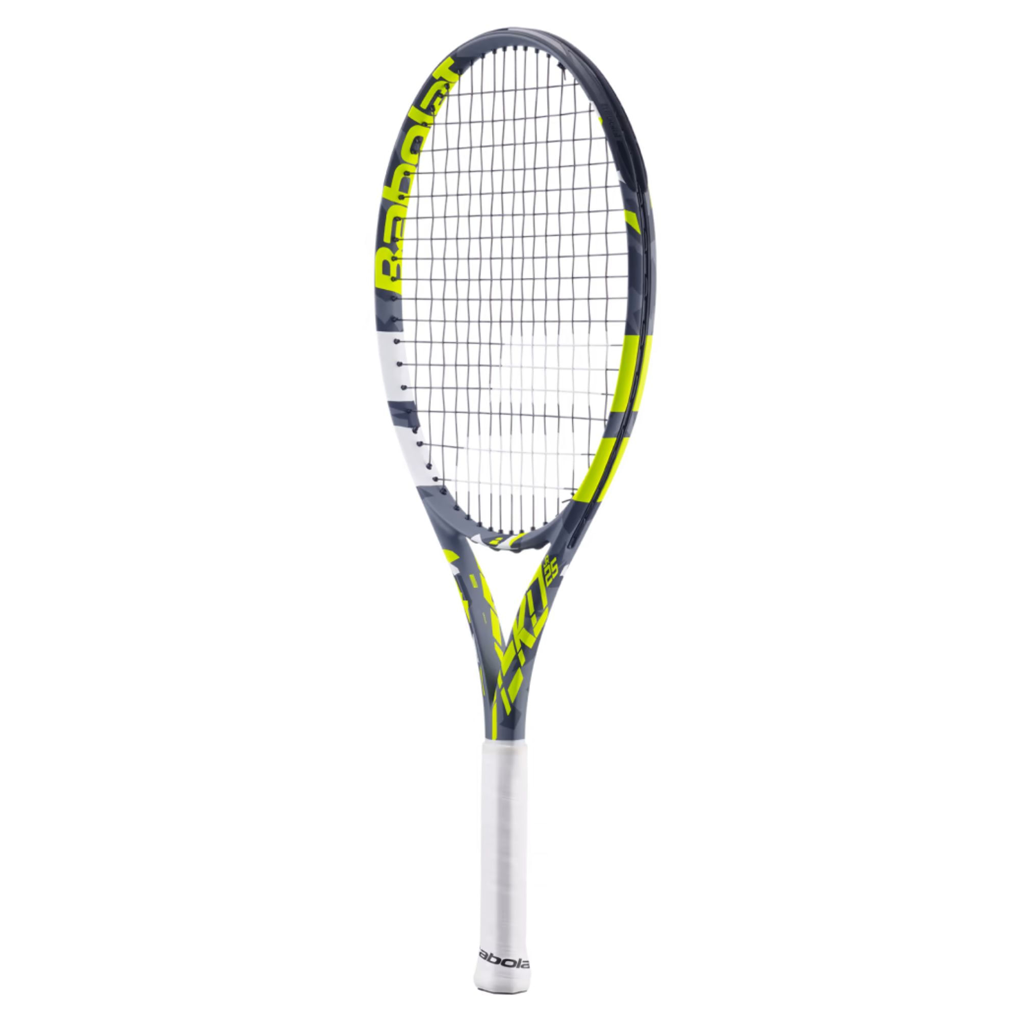 Raquete De T nis Babolat Pure Aero Jr 26 Infantil Cinza Amarela