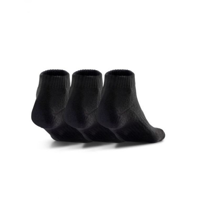 Kit-Meia-Cano-Curto-Under-Armour-Core-Cotton-Locut-3-Pares-Unissex---Preta