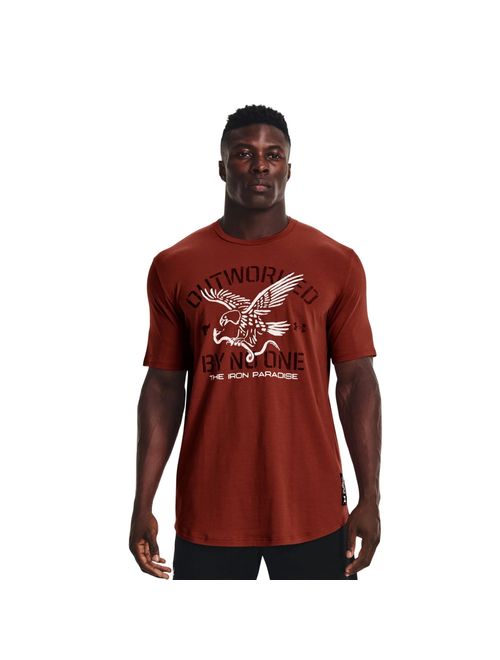 Camiseta Under Armour Project Rock Masculina - Vermelha