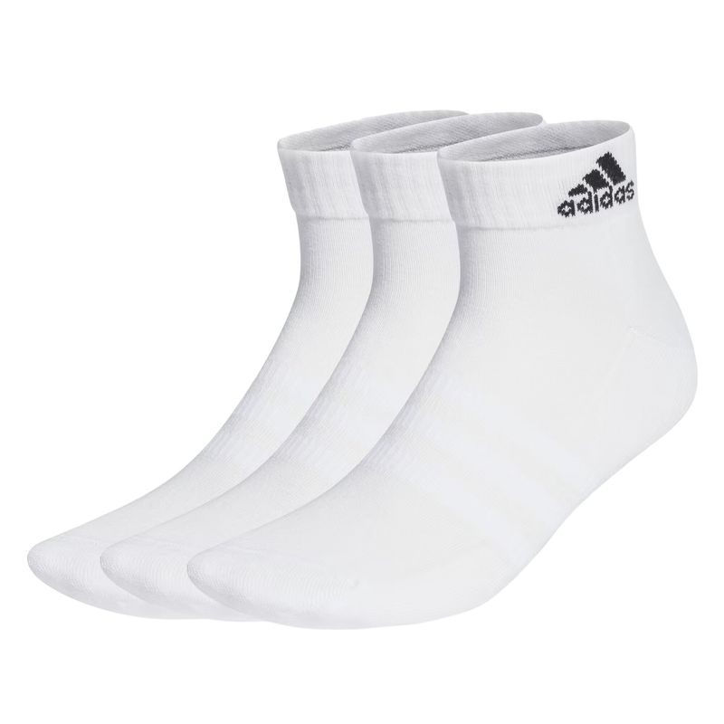 Kit-Meia-Adidas-Sportswear-Ankle-3-Pares-Unissex---Branca