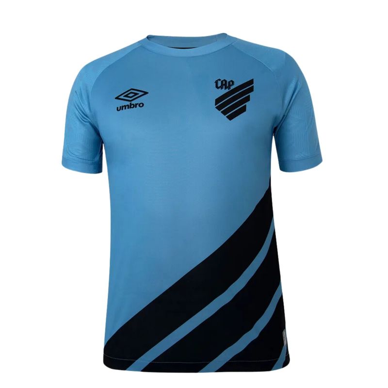 Camisa Athletico Paranaense II 23 Umbro Oficial Masculina - Azul/Preto