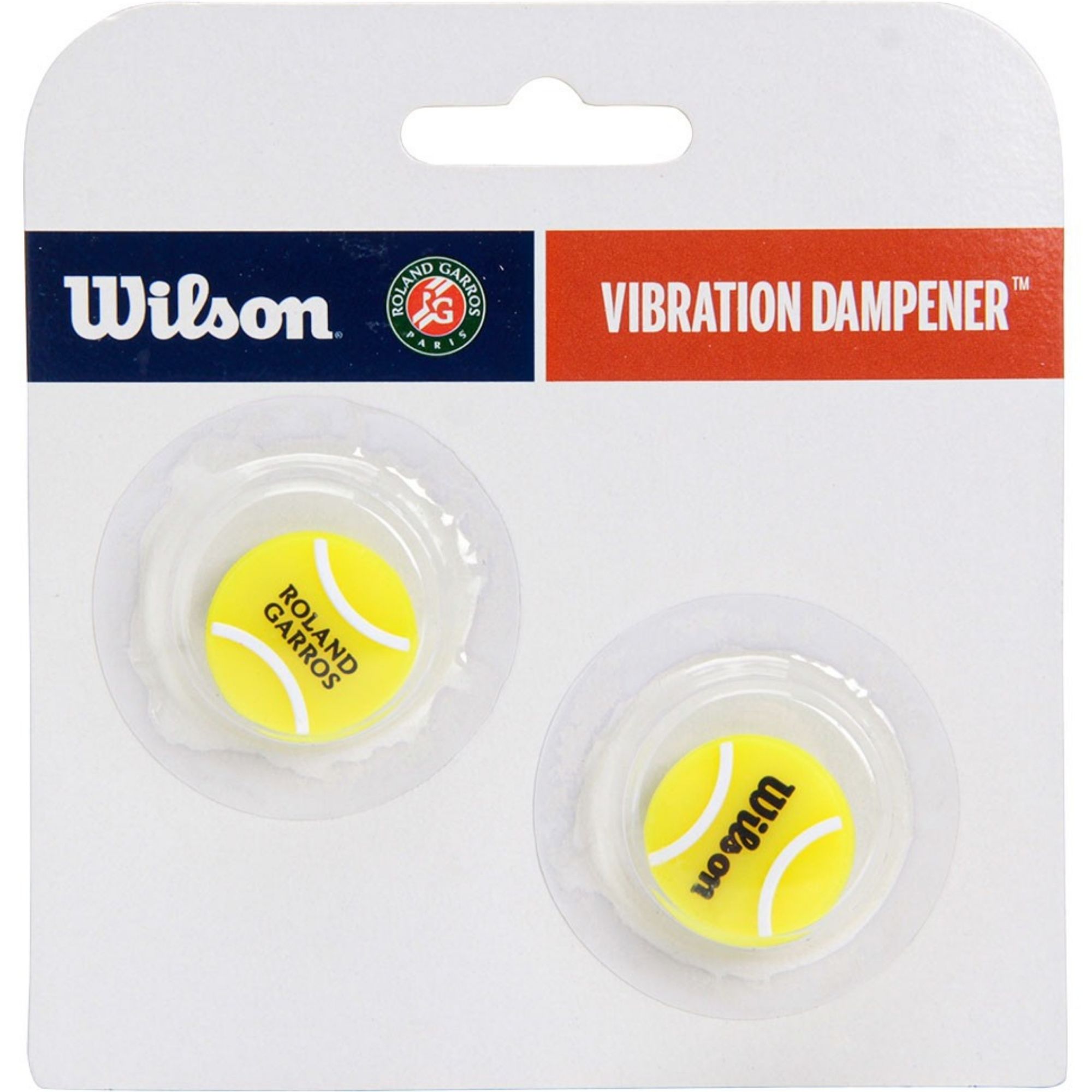 Antivibrador Wilson Roland Garros Ball Dampener Unissex - Amarelo