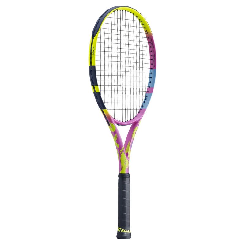 Raquete-Babolat-Pure-Aero-Rafa-23-Unissex---Amarelo-Rosa