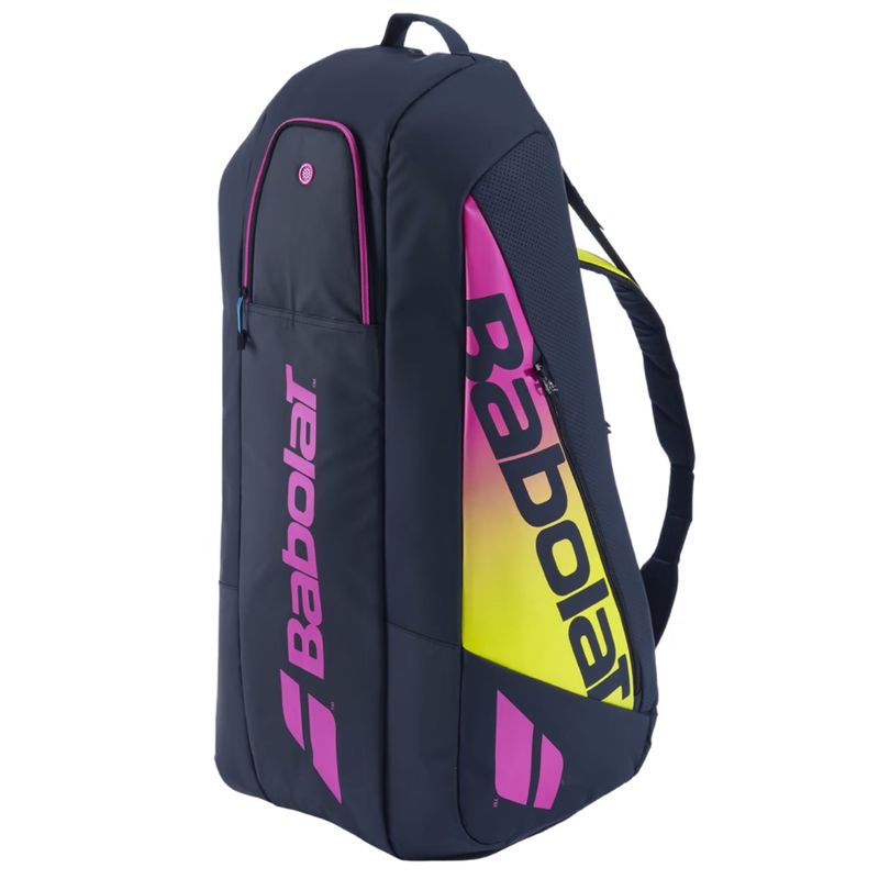 Raqueteira Babolat H6 Pure Aero Rafa Unissex Azul Rosa Bayard