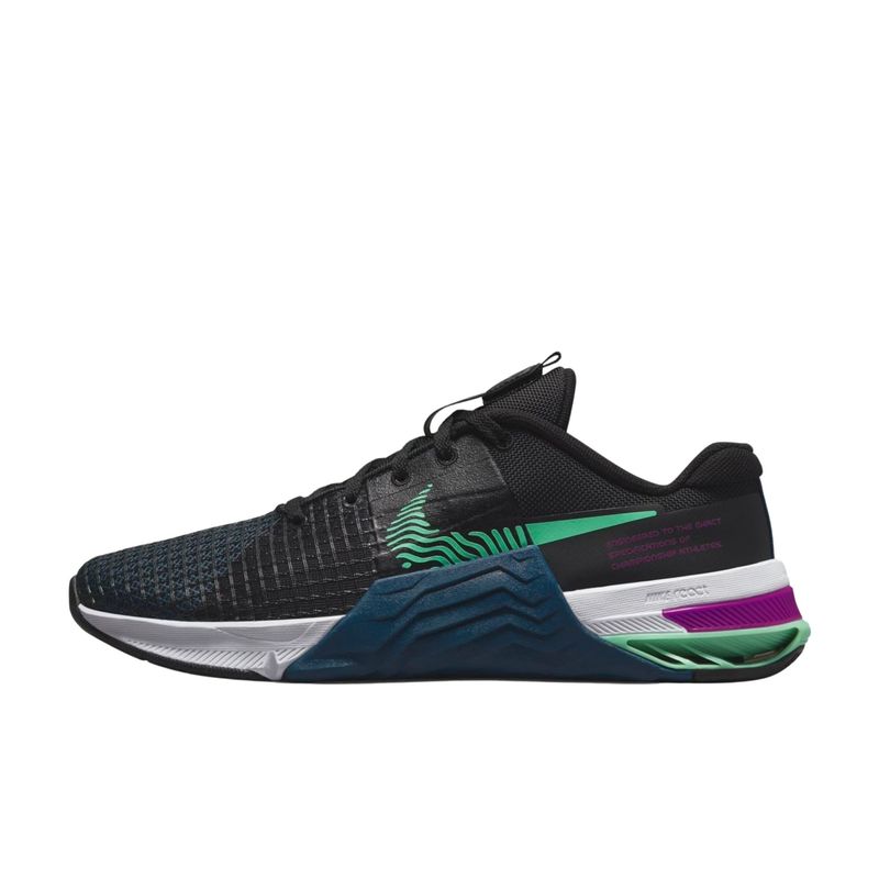 Tênis Nike Metcon 8 Feminino - Preto/Verde