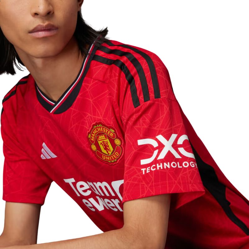 adidas Manchester United 23/24 Home Jersey - Red, Women's Soccer