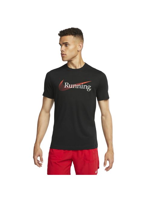Camiseta Nike Dri-Fit Heritage Masculina - Preta