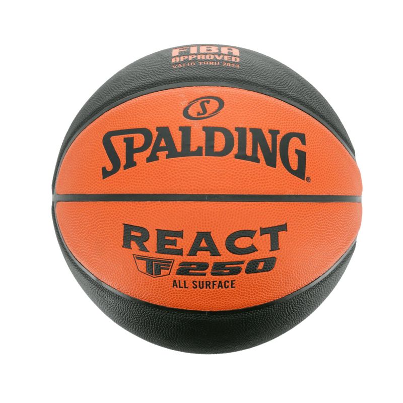 Bola-De-Basquete-Spalding-Microfibra-React-Tf-250-Unissex---Laranja-Preta