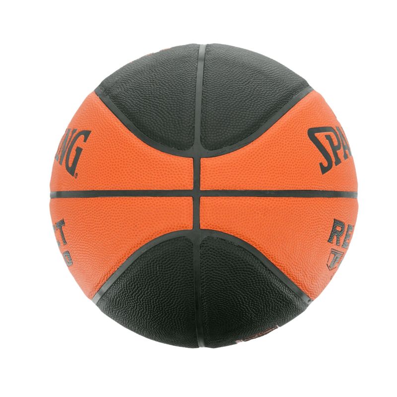 Bola Basquete Spalding React TF 250, All Surface - Laranja e Preto