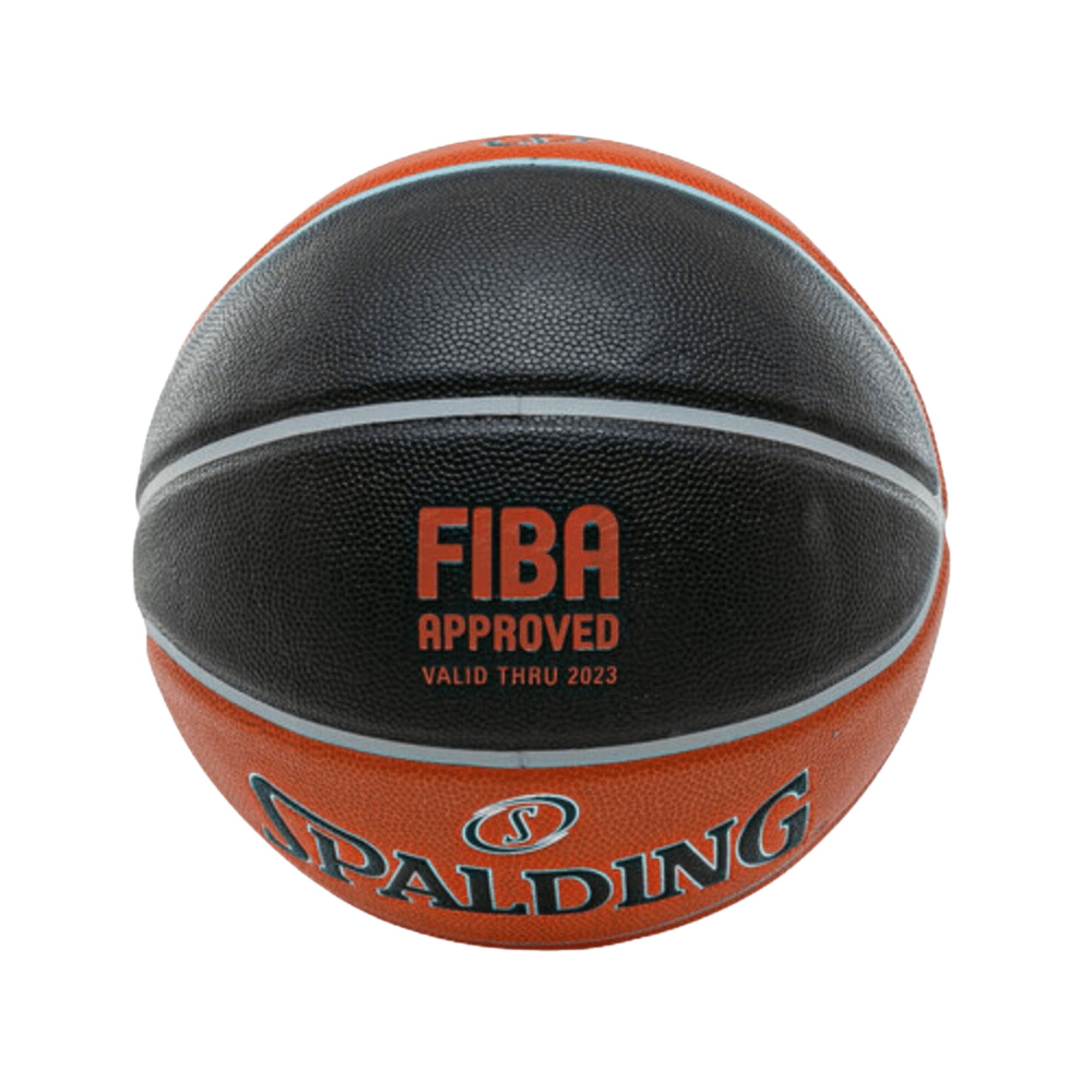 Mini bola Spalding TF colecionável, microfibra, dourada, tamanho 1
