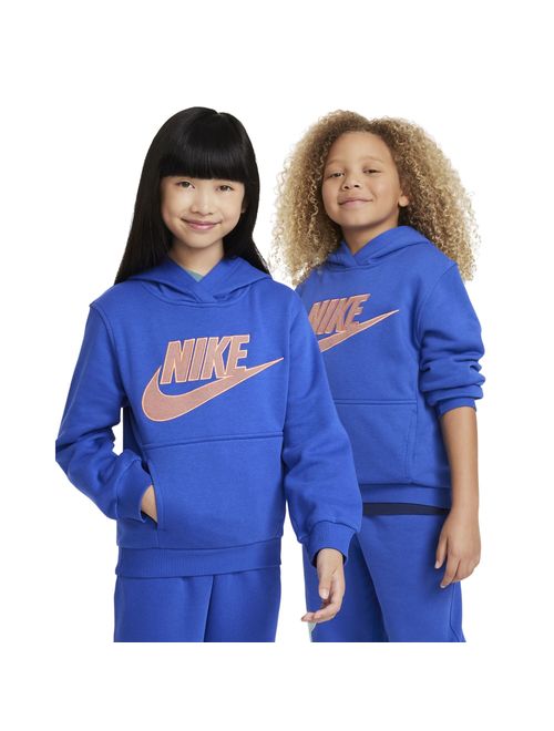 Blusão Nike Sportswear Club Fleece Infantil - Azul