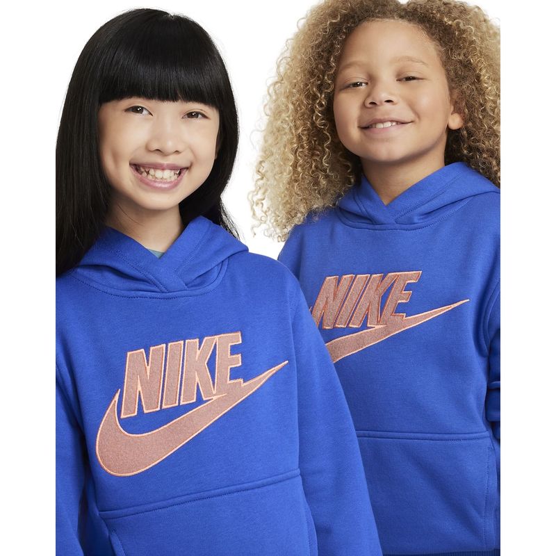 MOLETOM NIKE INFANTIL SPORTSWEAR CLUB FLEECE ( 10 AO 14) - Loja