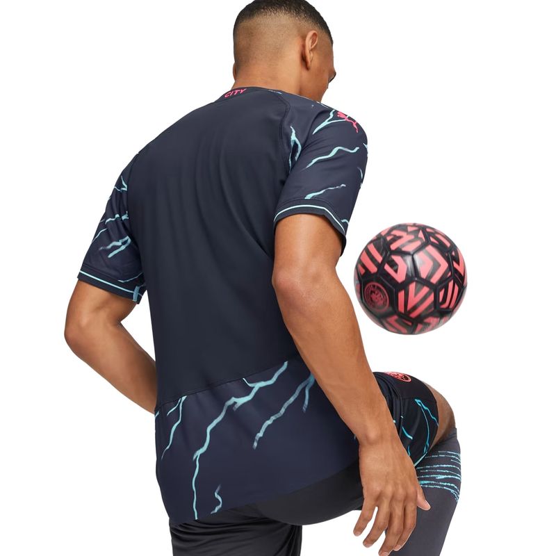 Camisa Manchester 23/24 III Puma Third Jogador Masculina - Marinho
