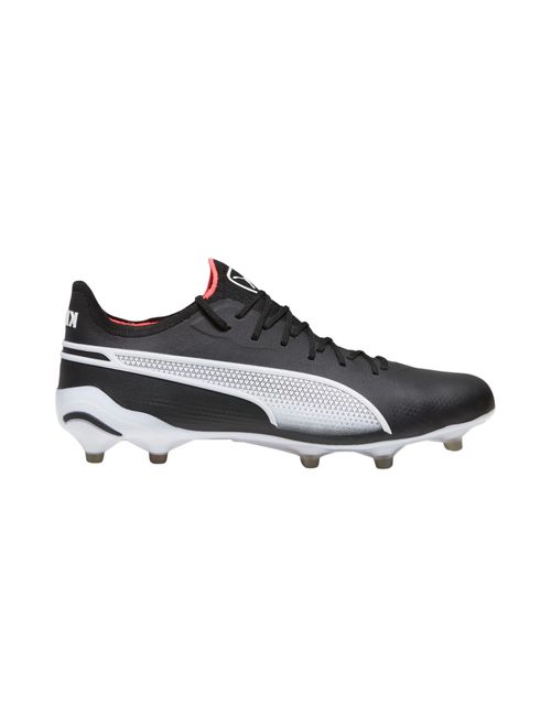 Chuteira De Campo Puma King Ultimate Fg Masculina - Preta/Branca