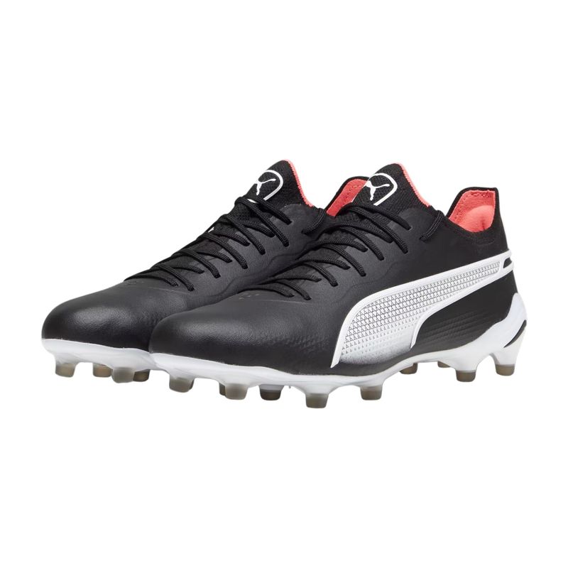 Chuteira-De-Campo-Puma-King-Ultimate-Fg-Masculina---Preta-Branca