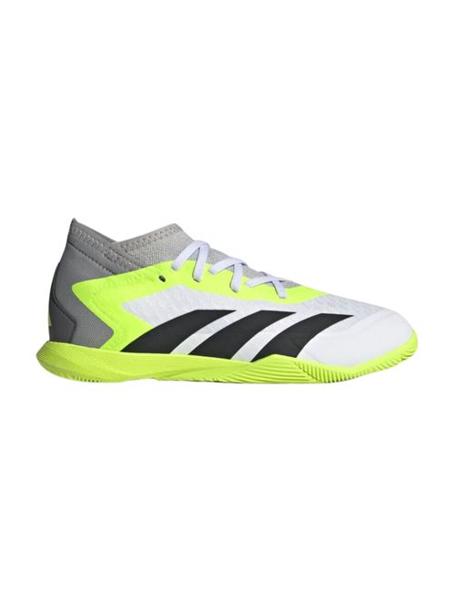 Chuteira Futsal Adidas Predator Accuracy 3 Infantil- Branca/Verde