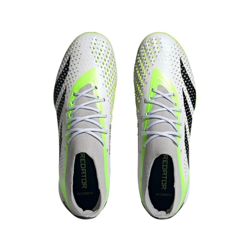 Chuteira-Society-Adidas-Predator-Accuracy-1-Tf-Masculina---Branca-Verde
