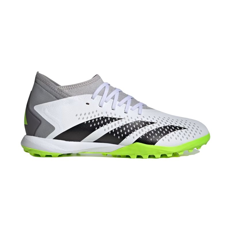 Chuteira-Society-Adidas-Predador-Accuracy-3-Masculino---Branca-Verde