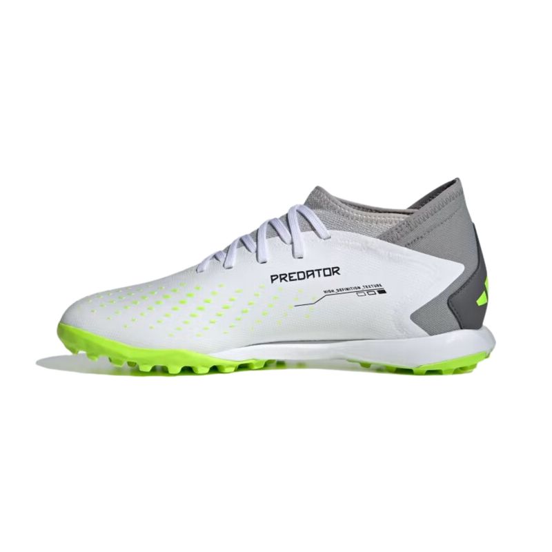 Chuteira-Society-Adidas-Predador-Accuracy-3-Masculino---Branca-Verde